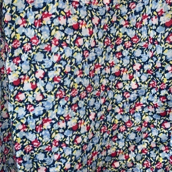 WOMENS Gap floral boyfriend button down xsmall - Picture 3 of 7